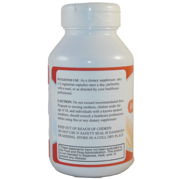 American ginseng (Panax quinquefolius) 100 capsules per bottle - Image 3