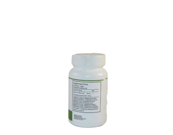 Probiotics 14 strains (200 mg) with Prebiotic (300 mg) 30 capsules per bottle - Image 3
